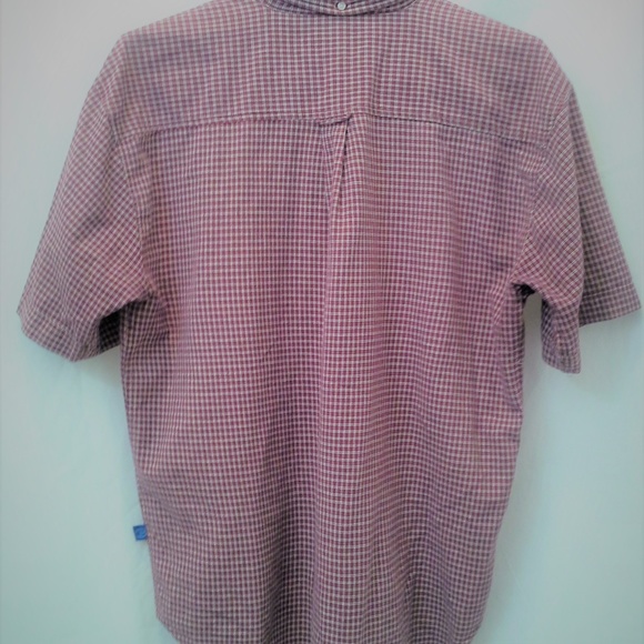 Address Unknown S/S Shirt XL Red/Brick Plaid - Picture 2 of 7
